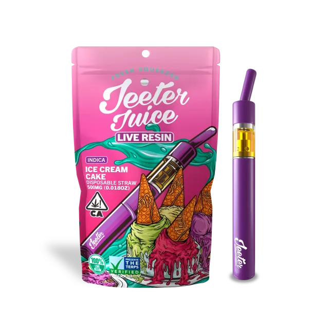 Caneta THC Jeeter Juice Ice Cream Cake | Indica | 90,8%
