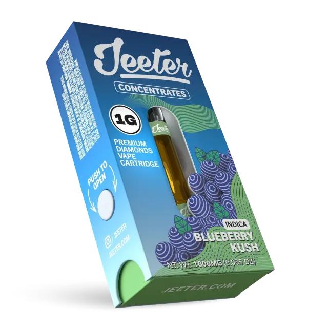 Refil THC Blueberry Kush | 1000mg | Concentrado